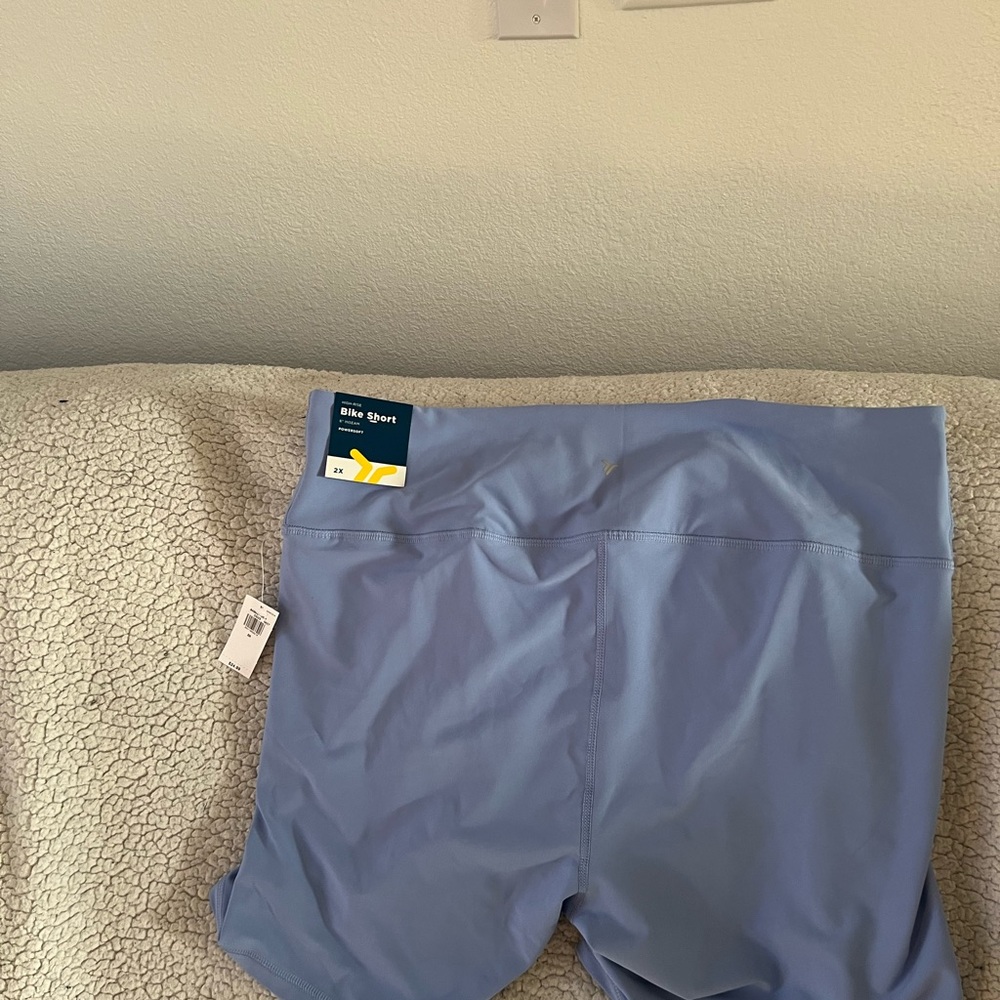 Old Navy Biker Short 2x bundle blue/beige(new)